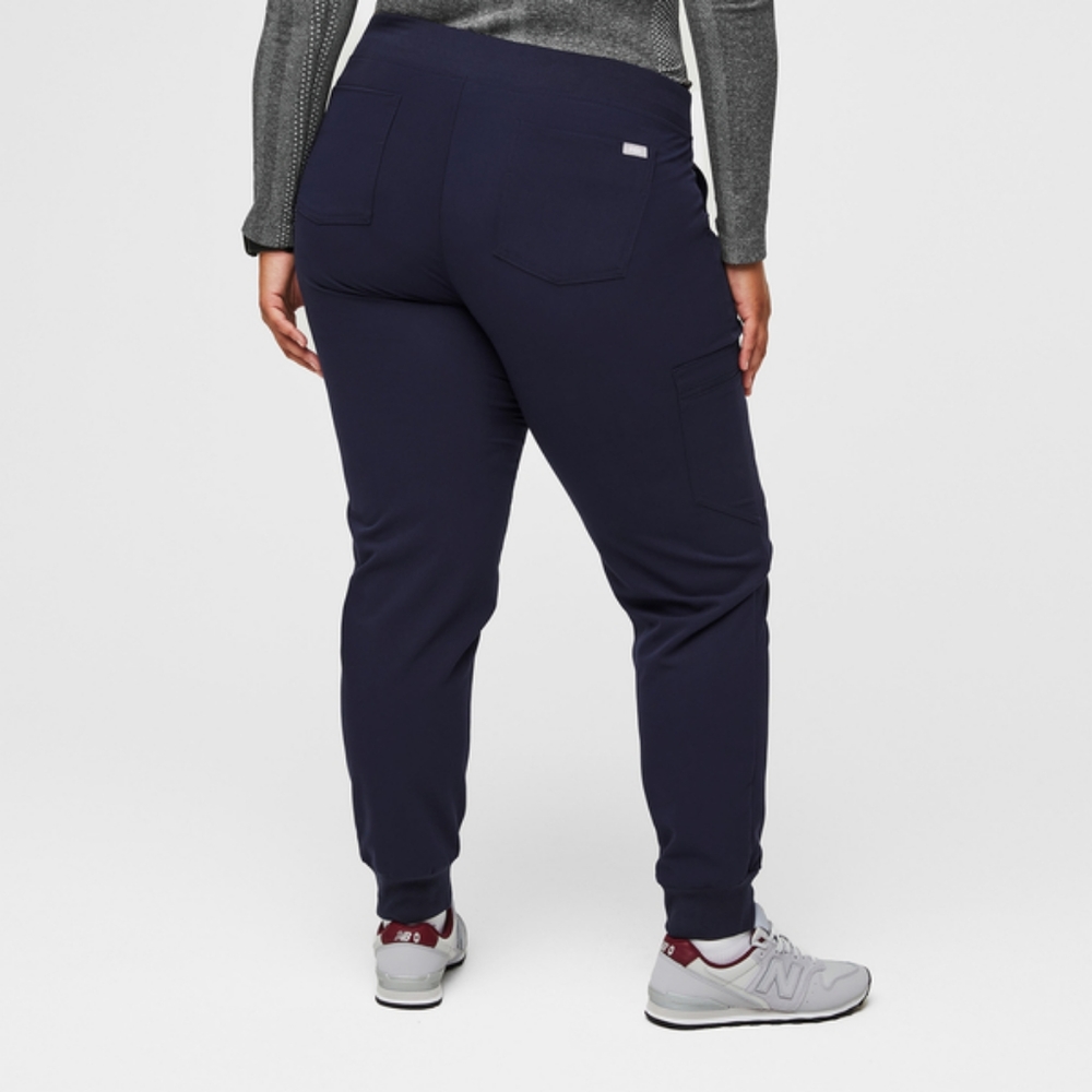 women's Moss Zamora™ - Petite Jogger Scrub Pants - 2XL - Petite / Navy